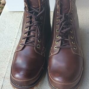 Timberland Men's Earthkeepers 6" Lace-Up Brown Leather Boots Sz 11 Outdoor Work